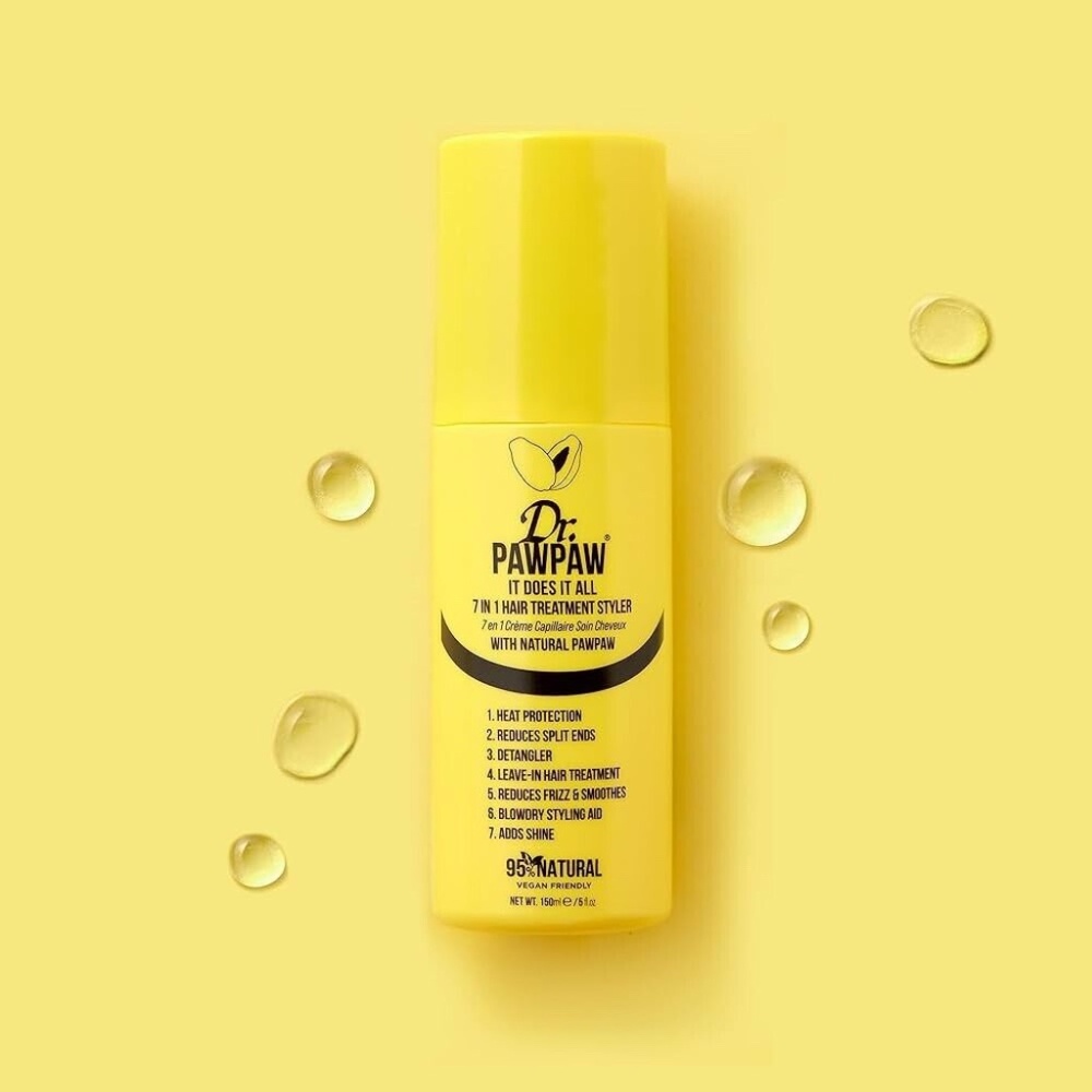 New Dr. PAWPAW It Does It All - 7 in 1 Hair Treatment Styler Cream Detangler 5oz